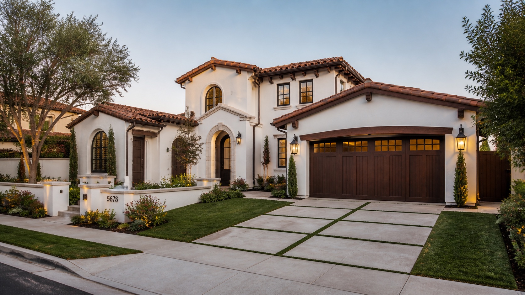 Casa Verano — Spanish Colonial Revival custom estate exterior in Rancho Santa Fe